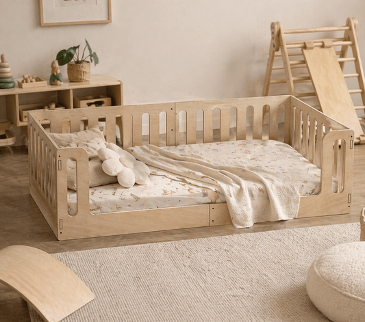 Floor Bed For Kids | Baltic Birch Plywood | Toylandeu™