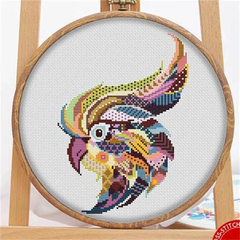  Floral Cross Stitch Kit for Handcrafting - World of Warcraft Inspired Needlework -  ToylandEU™