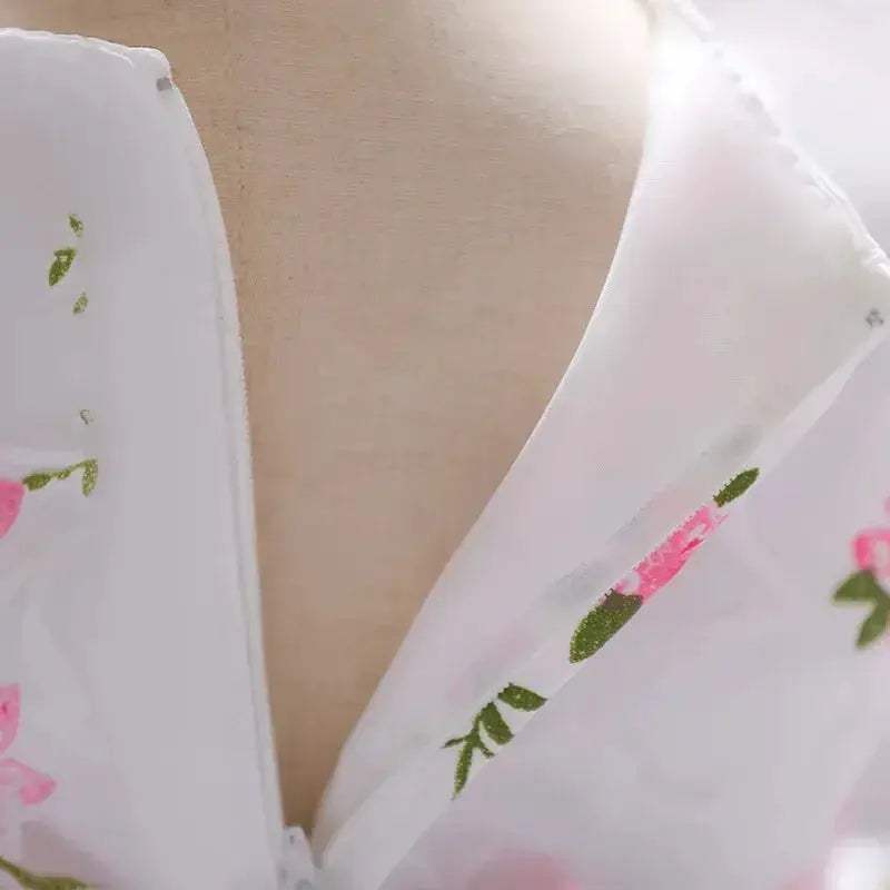 Floral Embroidered Baby Girl Dress For First Birthday - ToylandEU