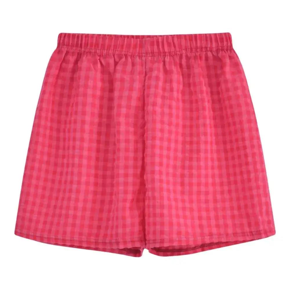  Floral Plaid Pajamas For Women High Waisted Sleepwear -  ToylandEU™