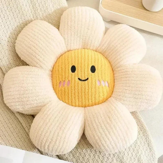  Floral Plush Pillow | 45 cm Cotton Filling | Toylandeu™ 