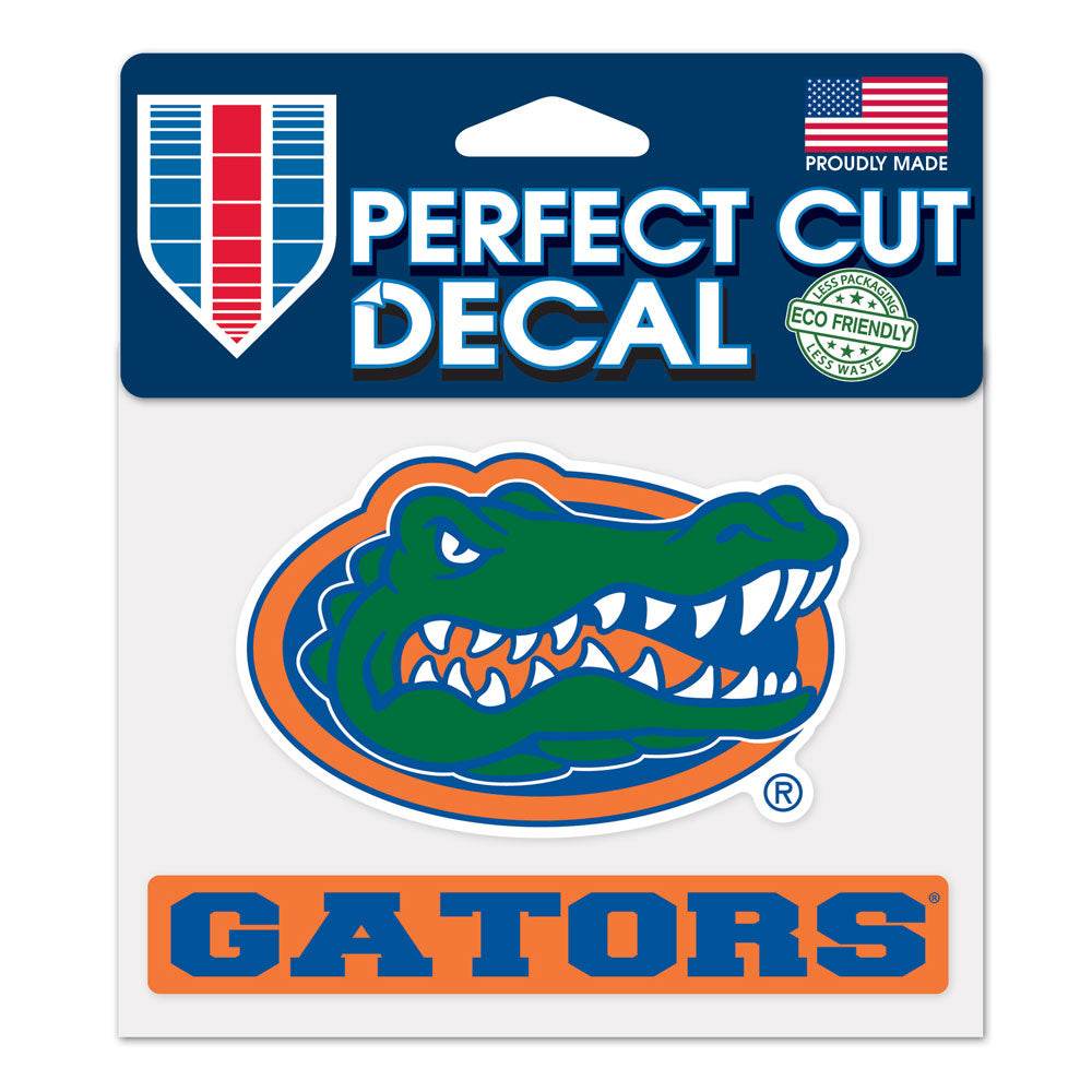 Florida Gators Decal 4.5x5.75 Outdoor Perfect Cut Color - ToylandEU