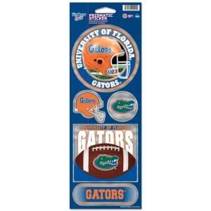 Florida Gators Decal 4x11 Die Cut Prismatic Style Sticker - ToylandEU