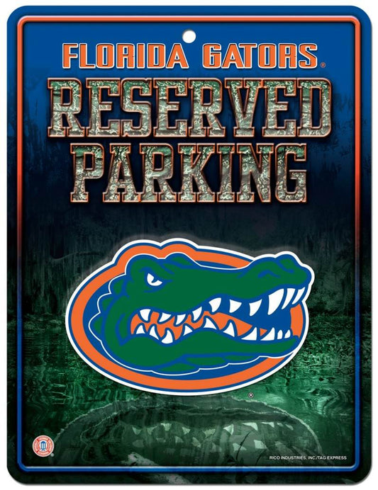 Florida Gators Embossed Metal Parking Sign Special Order - ToylandEU