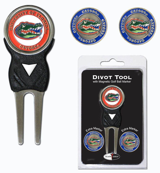 Florida Gators Golf Divot Tool With 3 Enamel Markers - ToylandEU