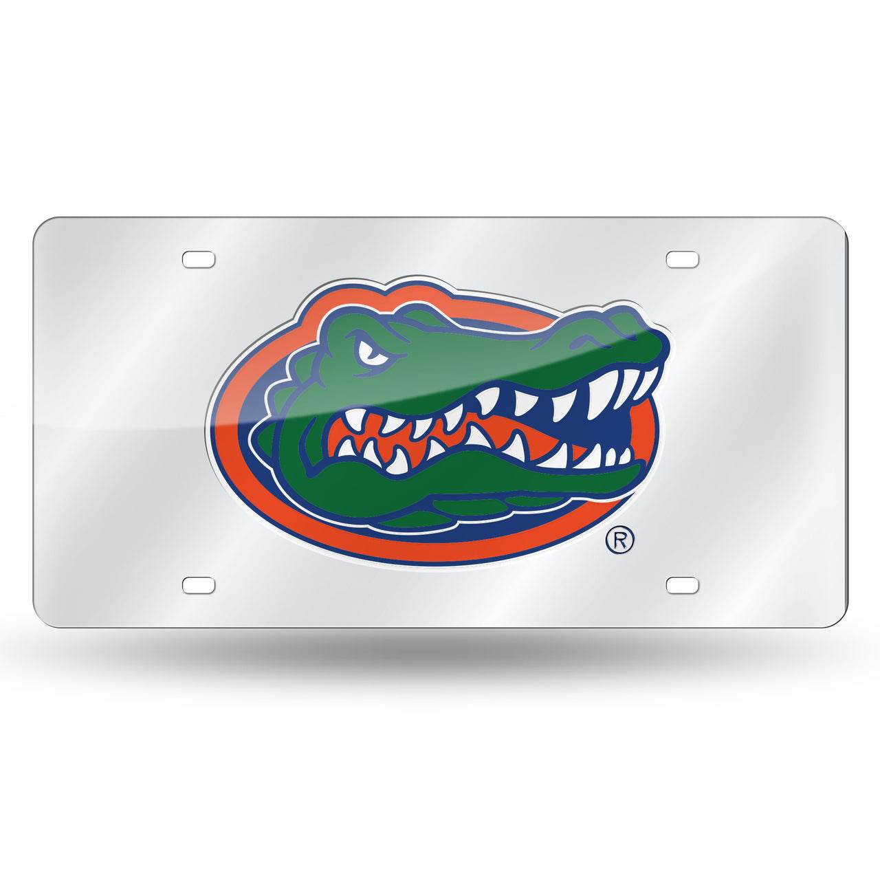 Florida Gators Laser Cut Silver License Plate Acrylic - ToylandEU