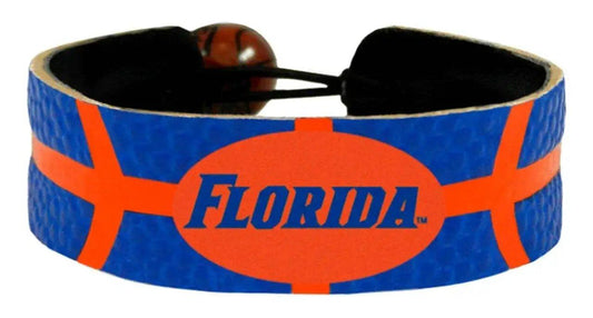  Florida Gators Leather Bracelet Basketball Wordmark Logo -  ToylandEU™