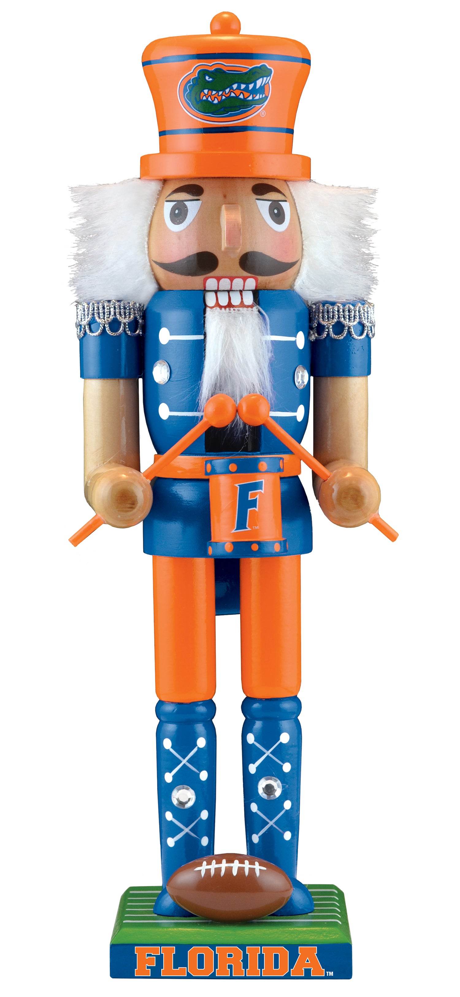 Florida Gators Nutcracker Handcrafted Wooden Collectible - ToylandEU