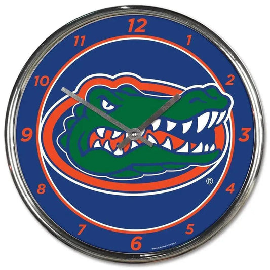  Florida Gators Round Chrome Wall Clock -  ToylandEU™