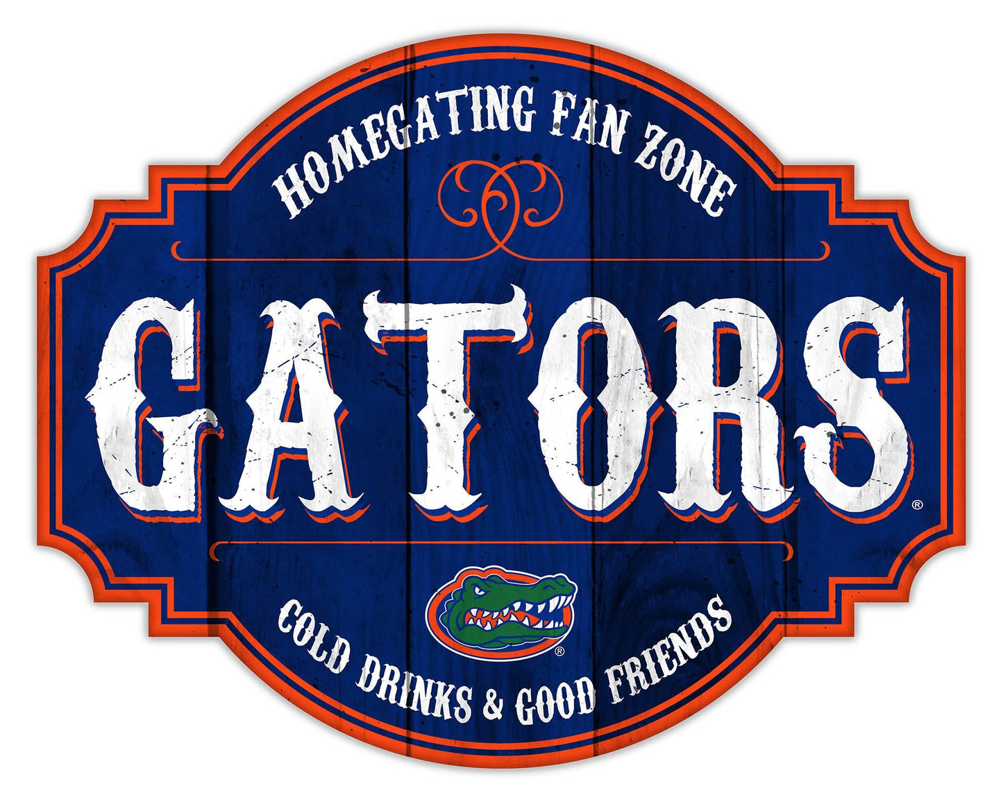 Florida Gators Sign Wood 12 Inch Homegating Tavern - ToylandEU