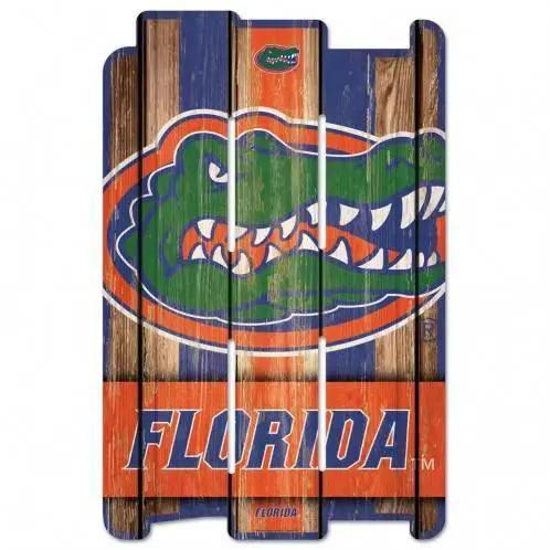  Florida Gators Wood Fence Sign 11x17 Retro Whitewashed USA -  ToylandEU™
