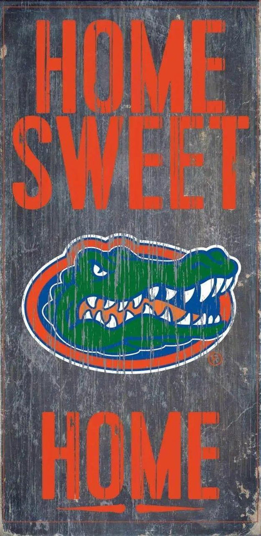  Florida Gators Wood Sign Home Sweet Home 6x12 Rope Hanger -  ToylandEU™