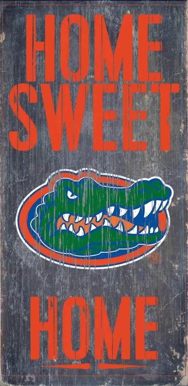  Florida Gators Wood Sign Home Sweet Home 6x12 Rope Hanger -  ToylandEU™