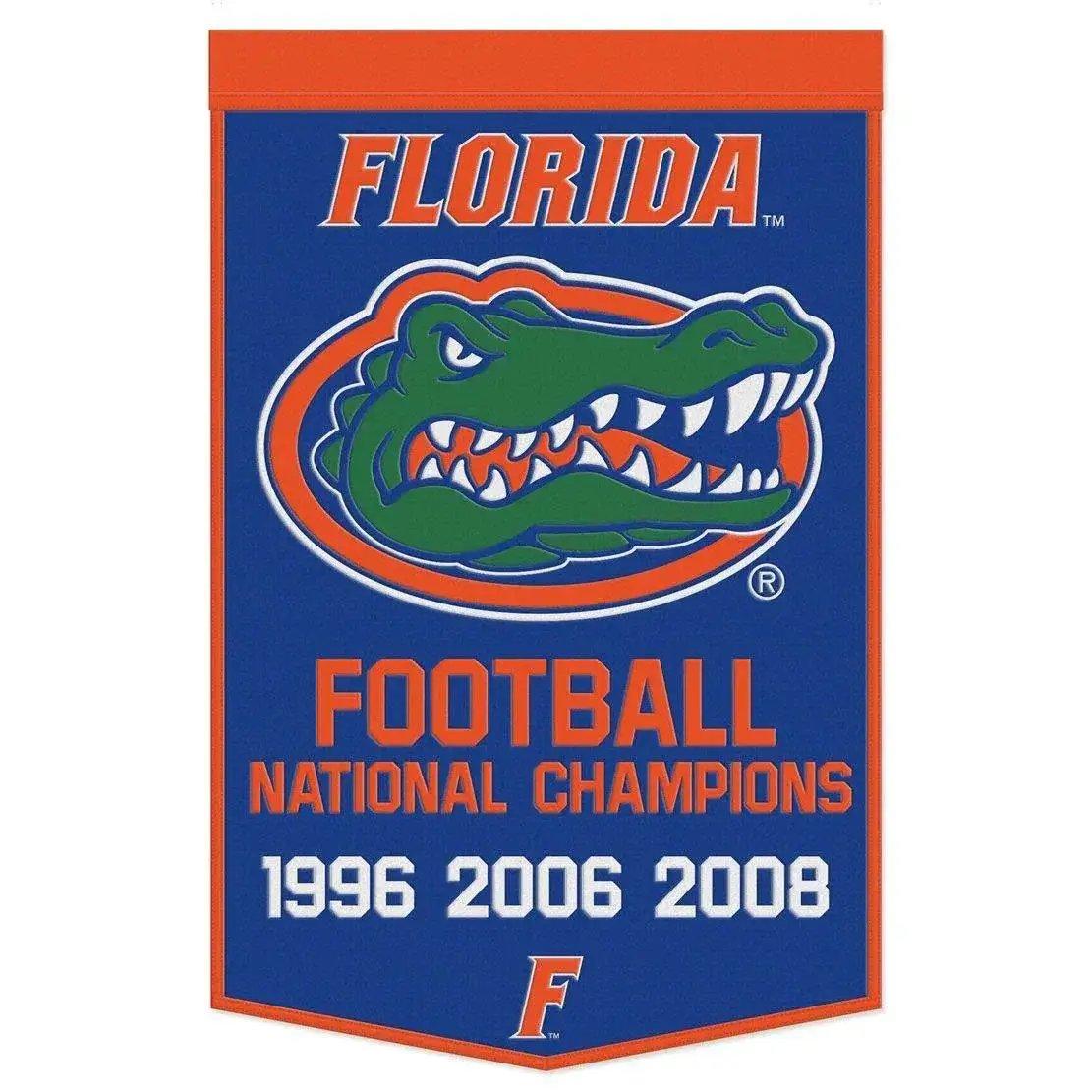  Florida Gators Wool Banner 24x38 Dynasty Champ Football -  ToylandEU™