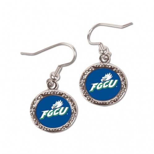 Florida Gulf Coast Eagles Round Style Earrings Licensed - ToylandEU