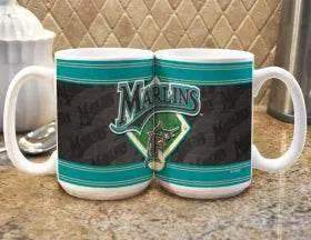 Florida Marlins Coffee Mug Felt Style Memory Company - ToylandEU