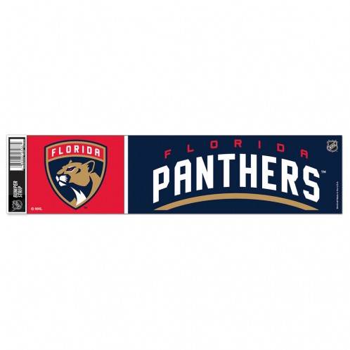 Florida Panthers Decal 3 By 12 Bumper Strip Official - ToylandEU