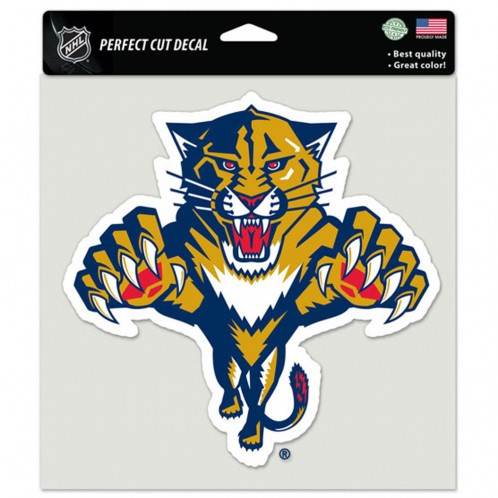 Florida Panthers Decal 8x8 Perfect Cut Color Special Order - ToylandEU