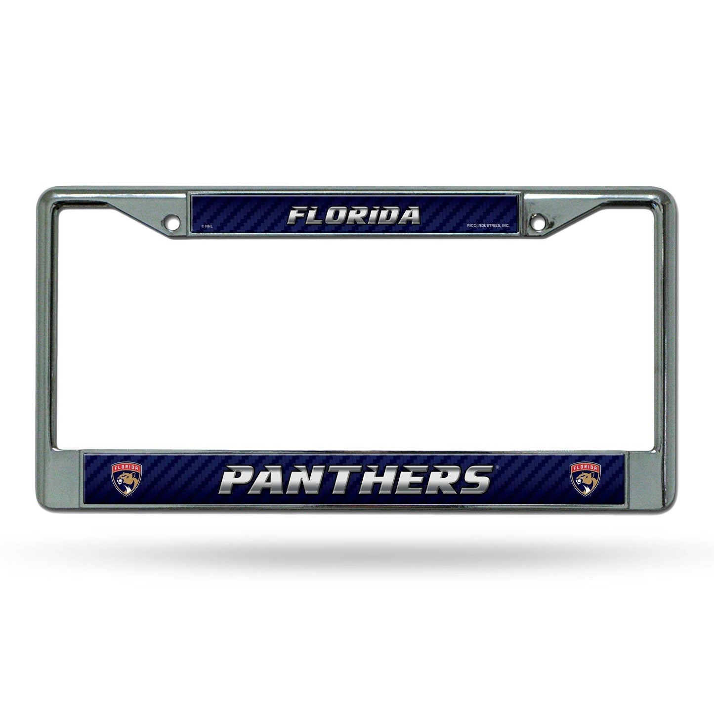 Florida Panthers License Plate Frame Chrome Insert Official - ToylandEU