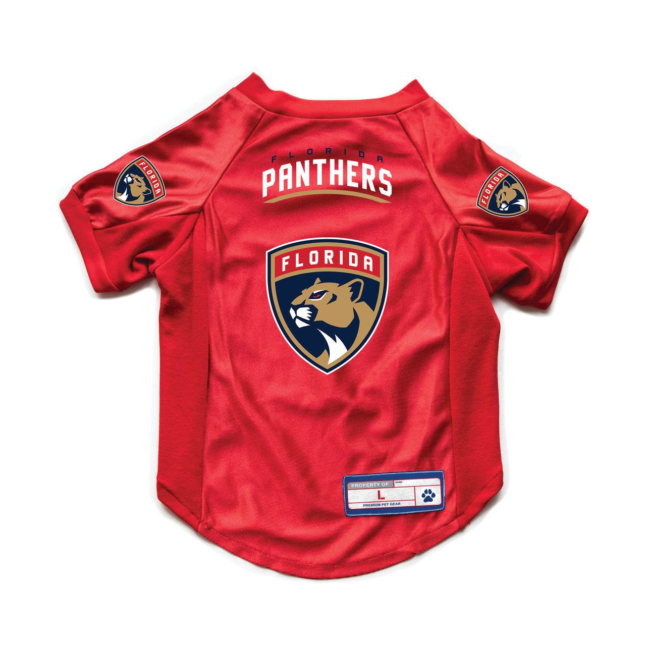 Florida Panthers Pet Jersey Stretch Size Big Dog Special - ToylandEU