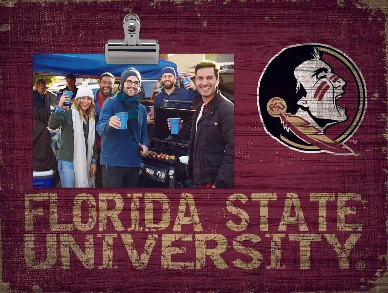  Florida State Seminoles Clip Frame Wood 10x8 Made in USA -  ToylandEU™