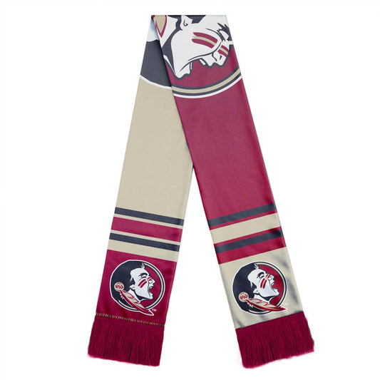 Florida State Seminoles Colorblock Scarf Big Logo Design - ToylandEU