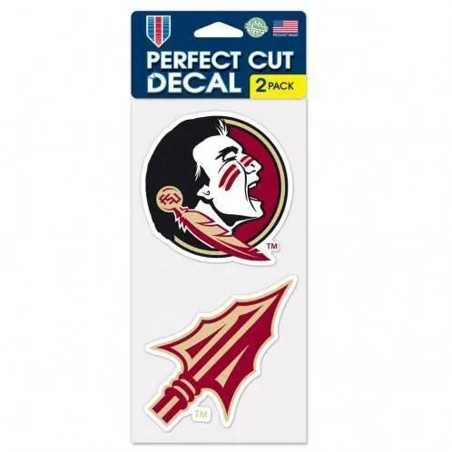  Florida State Seminoles Decal 4x4 Perfect Cut Set of 2 -  ToylandEU™