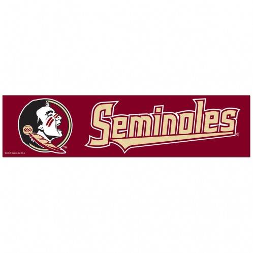 Florida State Seminoles Decal Strip 3x12 Bumper Style - ToylandEU
