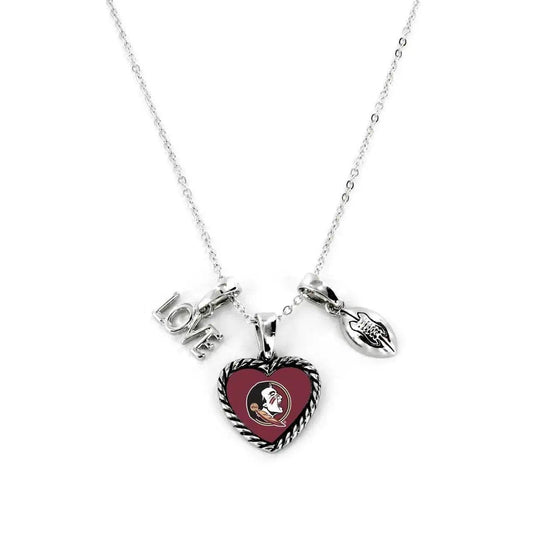  Florida State Seminoles Football Necklace Charm Love -  ToylandEU™