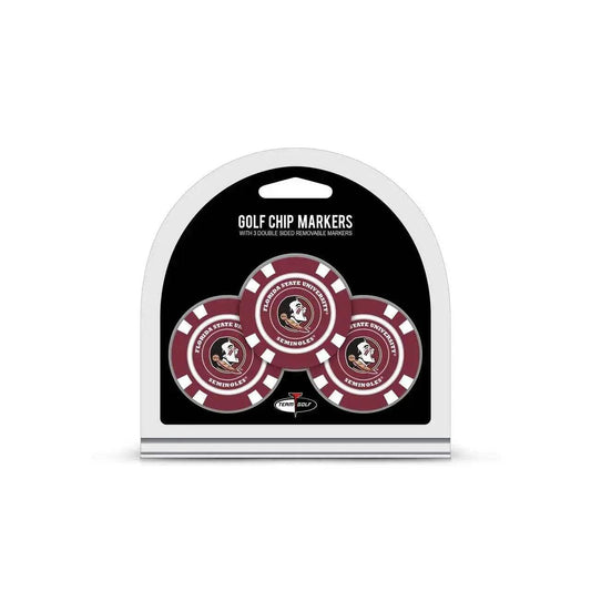  Florida State Seminoles Golf Chip With Marker 3 Pack -  ToylandEU™