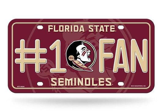 Florida State Seminoles License Plate Aluminum 6x12 - ToylandEU