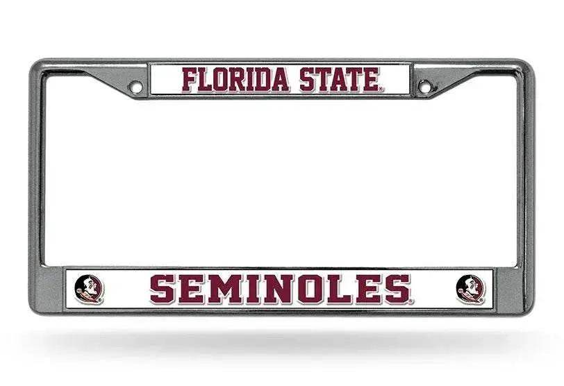  Florida State Seminoles License Plate Frame Chrome Rico -  ToylandEU™