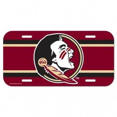  Florida State Seminoles License Plate Plastic Decor -  ToylandEU™