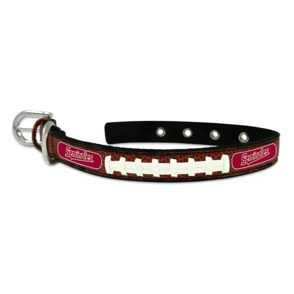 Florida State Seminoles Pet Collar Classic Leather Small CO - ToylandEU