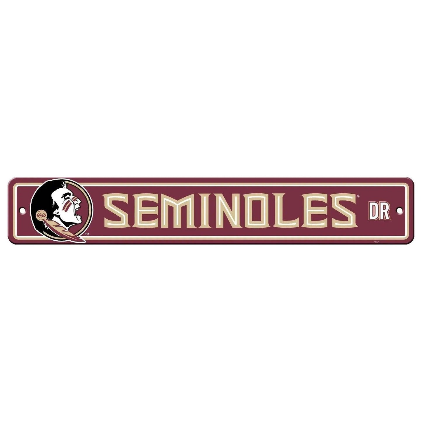  Florida State Seminoles Sign 4x24 Plastic Street Style CO -  ToylandEU™