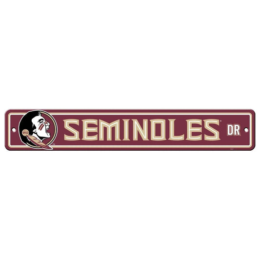  Florida State Seminoles Sign 4x24 Plastic Street Style CO -  ToylandEU™