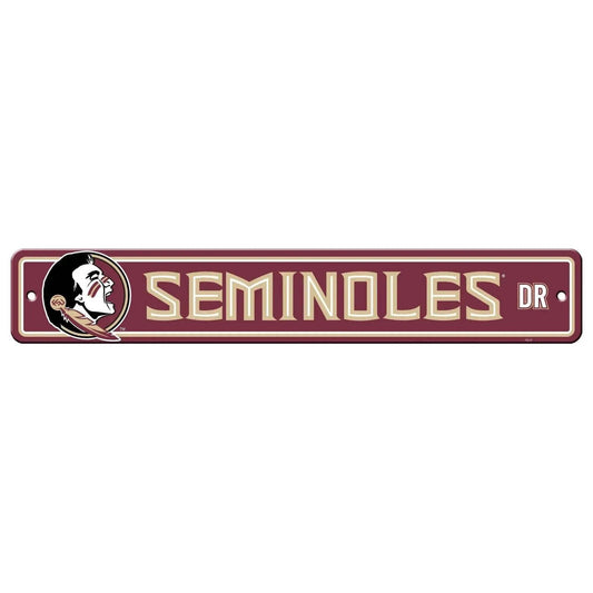 Florida State Seminoles Sign 4x24 Plastic Street Style CO -  ToylandEU™