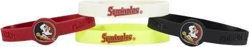  Florida State Seminoles Silicone Bracelets Four Pack -  ToylandEU™