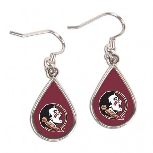 Florida State Seminoles Tear Drop Earrings Special Order - ToylandEU