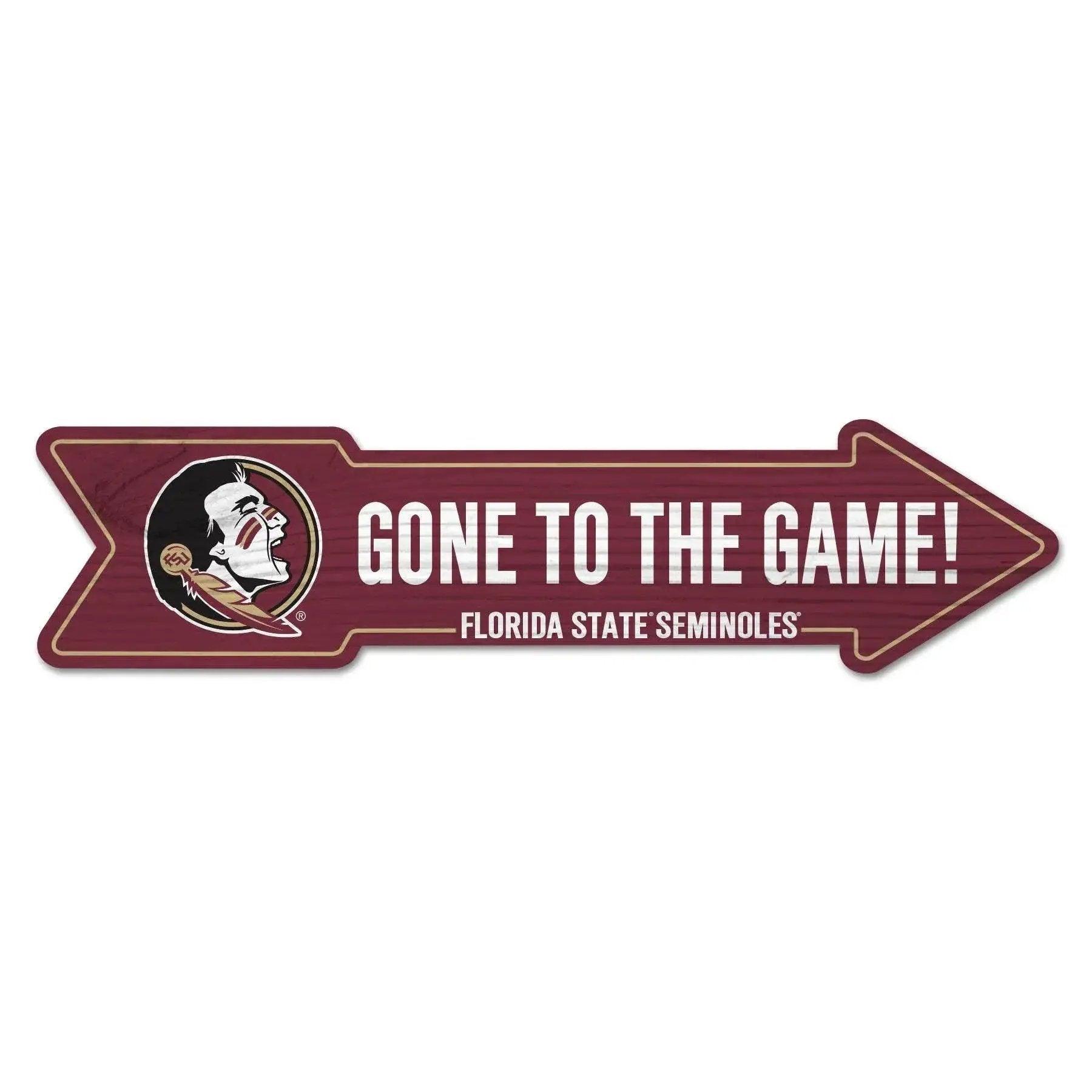  Florida State Seminoles Wood Arrow Sign 6x24 Inches -  ToylandEU™