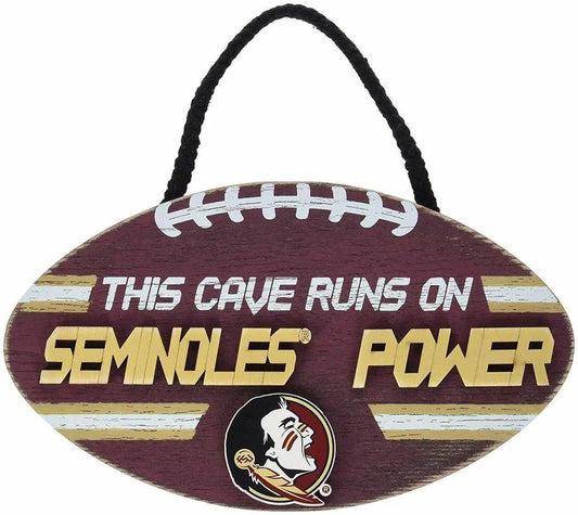  Florida State Seminoles Wood Football Sign Wall Decor -  ToylandEU™