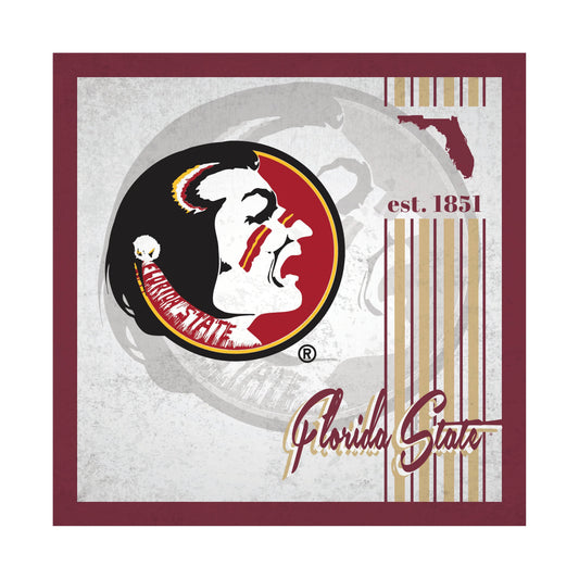 Florida State Seminoles Wood Sign 10x10 Album Design - ToylandEU
