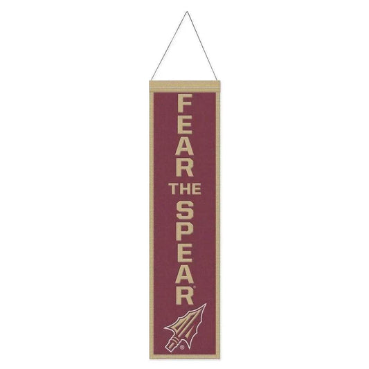  Florida State Seminoles Wool Banner 8x32 Heritage Slogan -  ToylandEU™