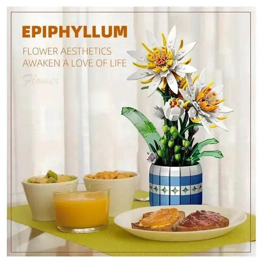  Flower Bonsai Building Blocks Kit Eco Desktop Decor -  ToylandEU™