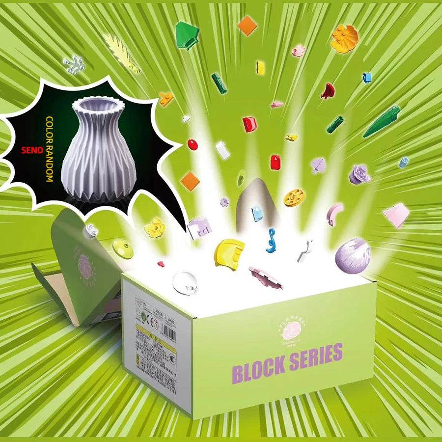 Flower Bouquet Building Blocks Eternal Flower Rose Sunflower Set - ToylandEU