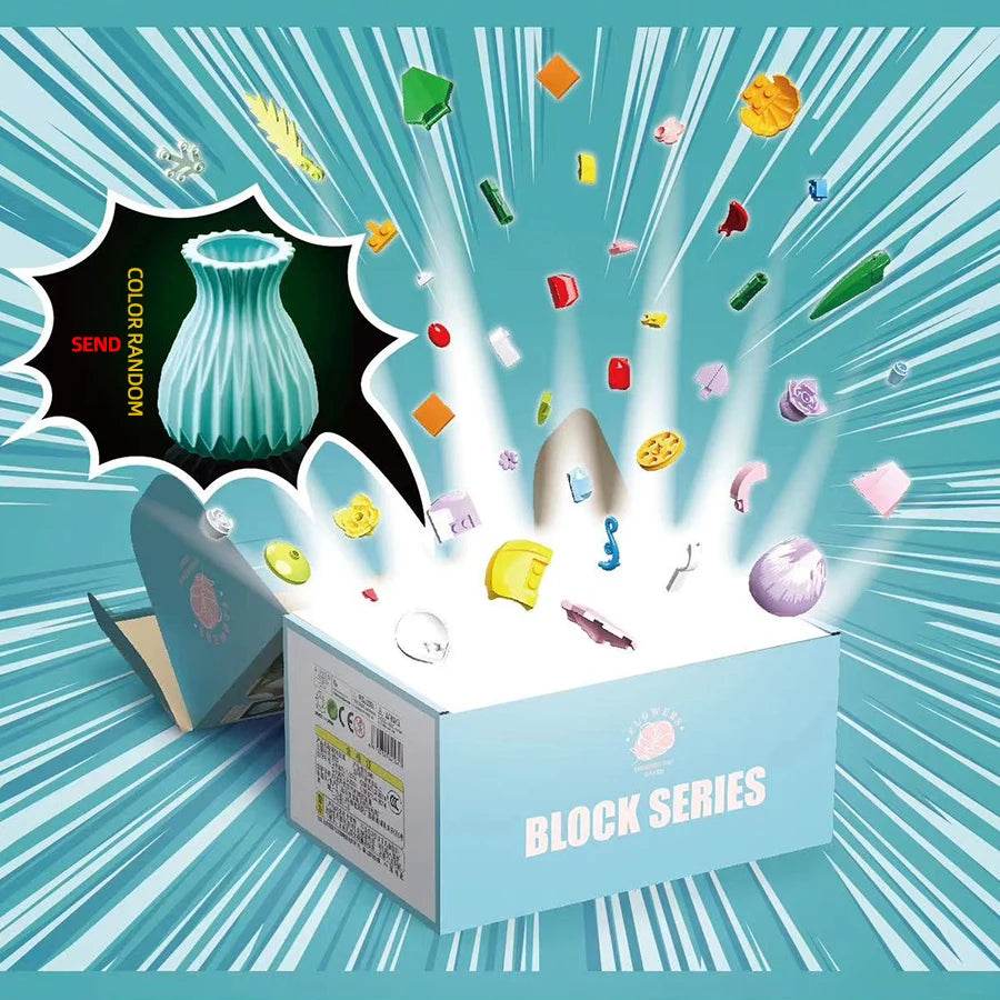 Flower Bouquet Building Blocks Eternal Flower Rose Sunflower Set - ToylandEU