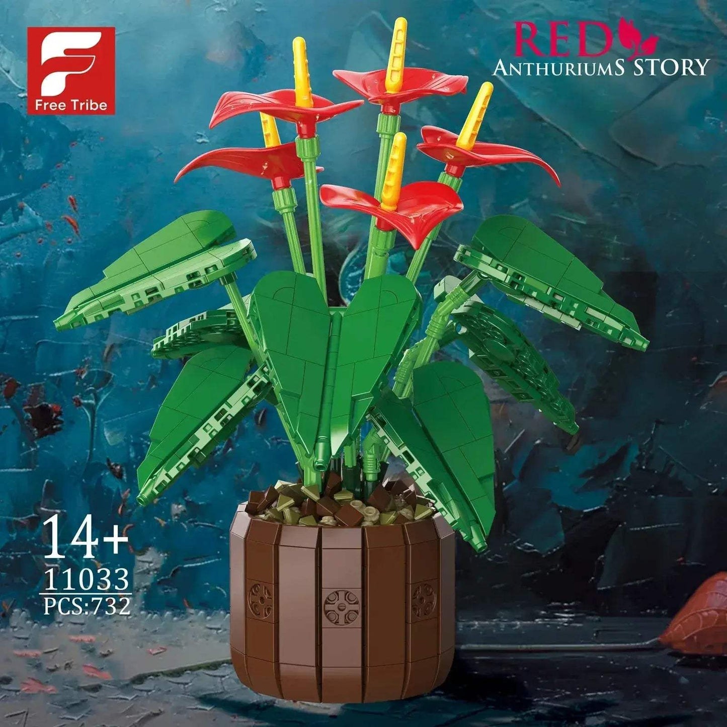  Flower Bouquet Building Blocks Kit Lego Compatible Gift -  ToylandEU™