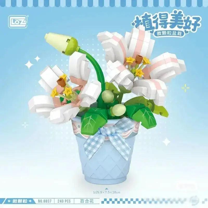  Flower Building Blocks Bouquet Set Birthday Gift Ready -  ToylandEU™
