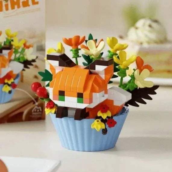 Flowers Bricks Bouquet Building Blocks Toys for Birthday Gift Room Decor Botanical Set Valentine's Day Rose Friends Kids Adults - ToylandEU