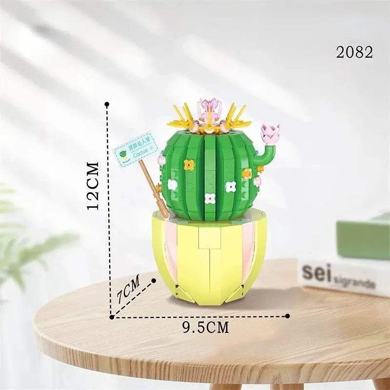 Flowers Bricks Bouquet Building Blocks Toys for Birthday Gift Room Decor Botanical Set Valentine's Day Rose Friends Kids Adults - ToylandEU